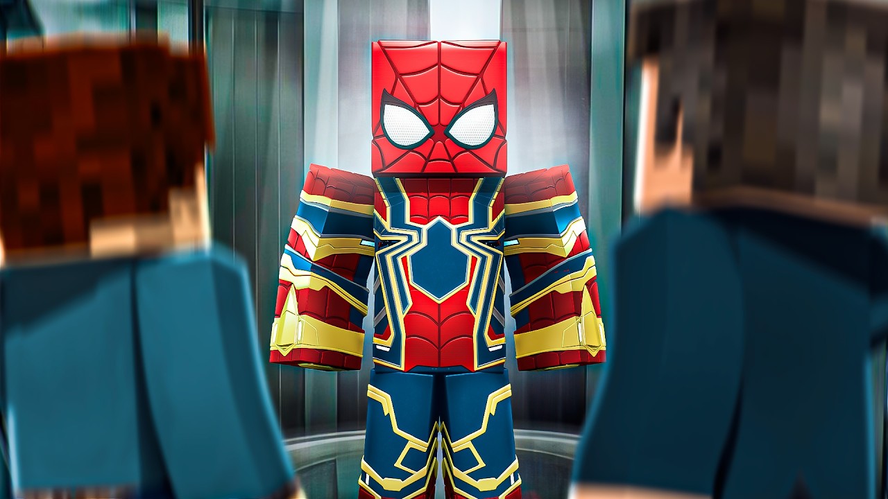 Minecraft: MENINO ARANHA - ENTREI PARA OS VINGADORES? #66