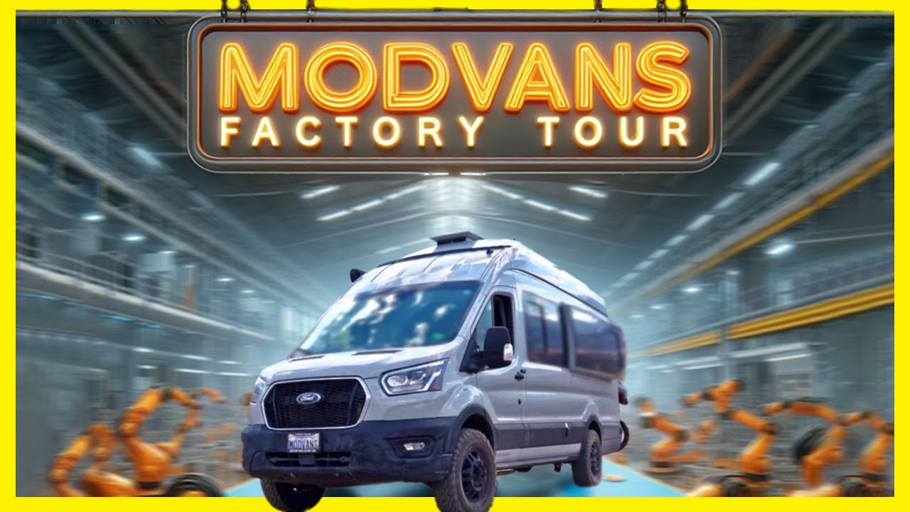 ModVans Factory Tour – The Tesla of Camper Vans on Ford Transit!