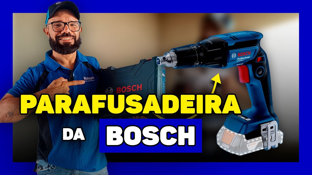 🔵Bosch GTB 185-LI Profissional Parafusadeira a Bateria para Drywall