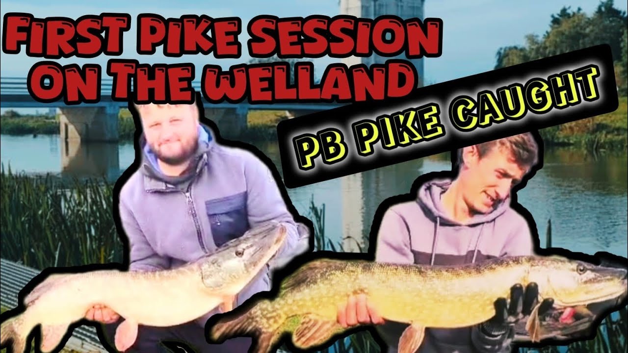 First Pike Session On The River Welland | PB Pike Caught