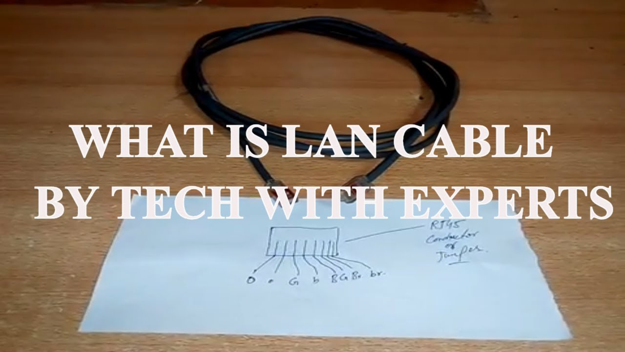 LAN cable introduction and colour coding