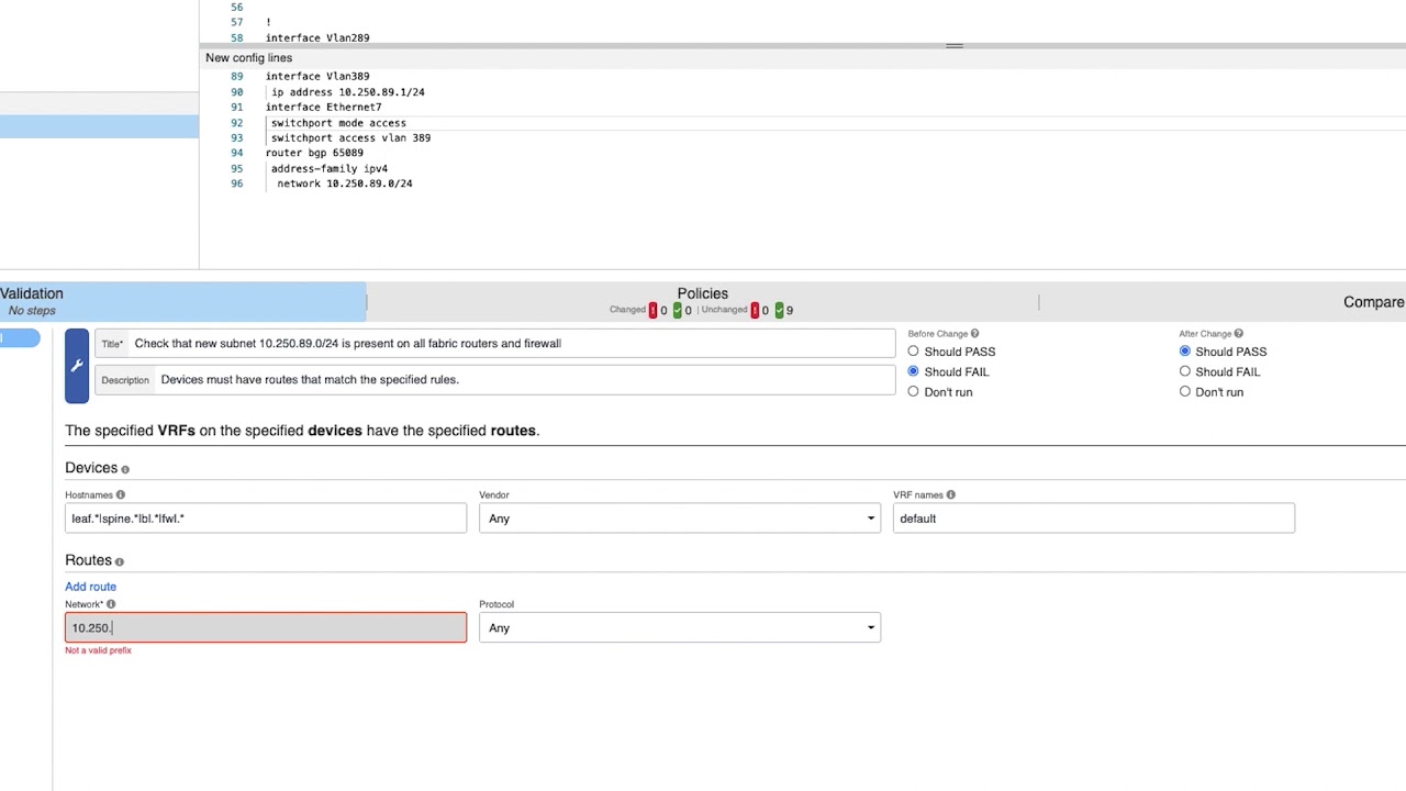 Interactive Change Reviews with Batfish Enterprise