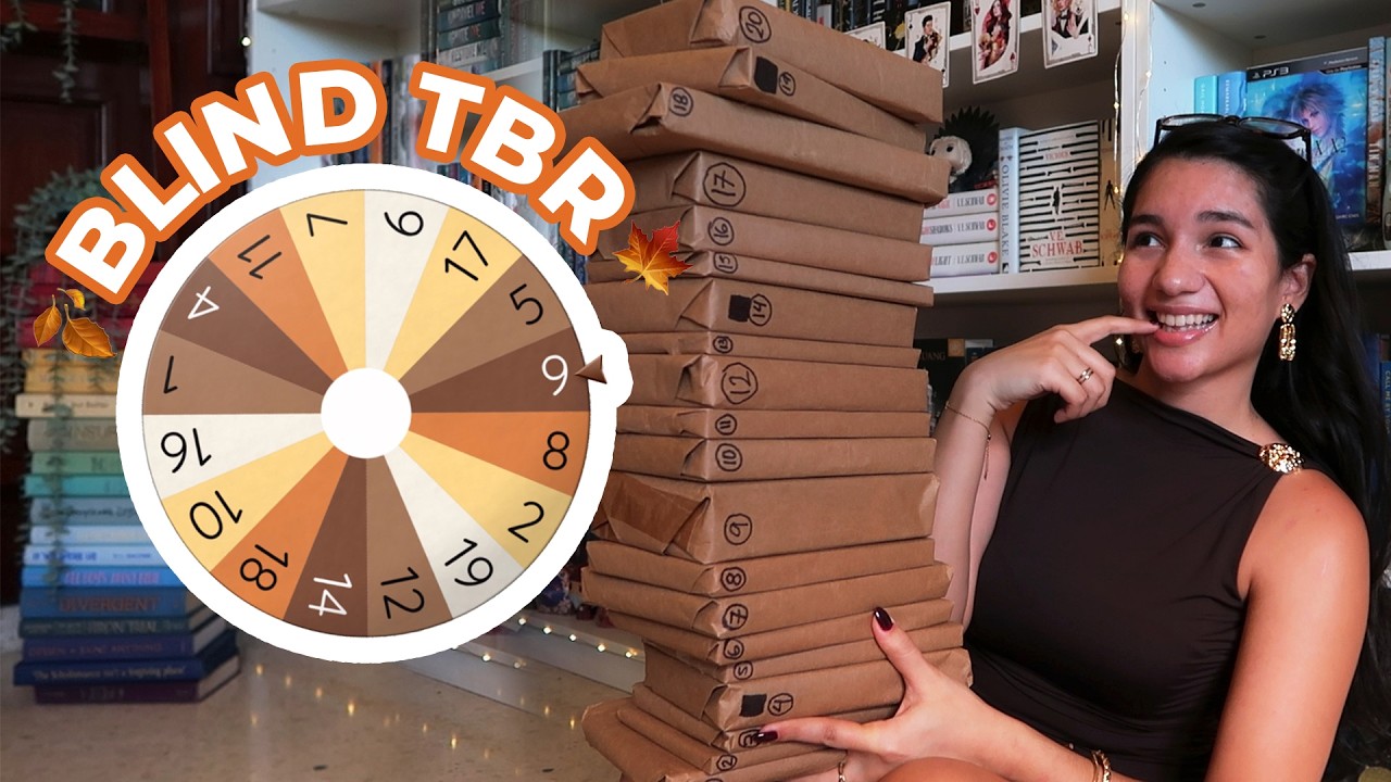 i let a random wheel choose my NOVEMBER TBR 🎡📖 BLIND TBR challenge