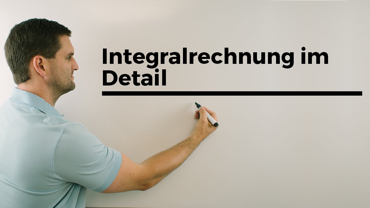 Integralrechnung im Detail, Flächenberechnung, Übersicht, Integrale | Mathe by Daniel Jung