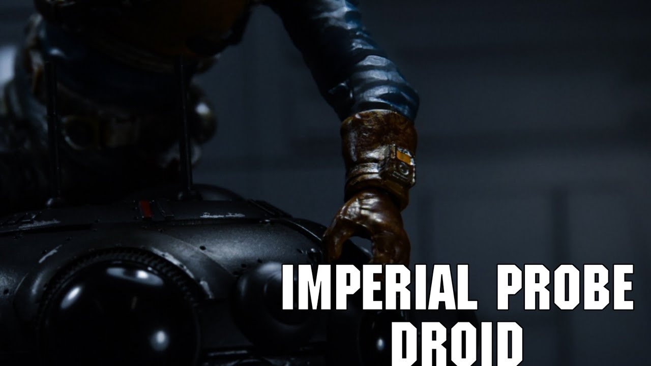 Star Wars The Black Series Imperial Probe Droid Deluxe Action Figure