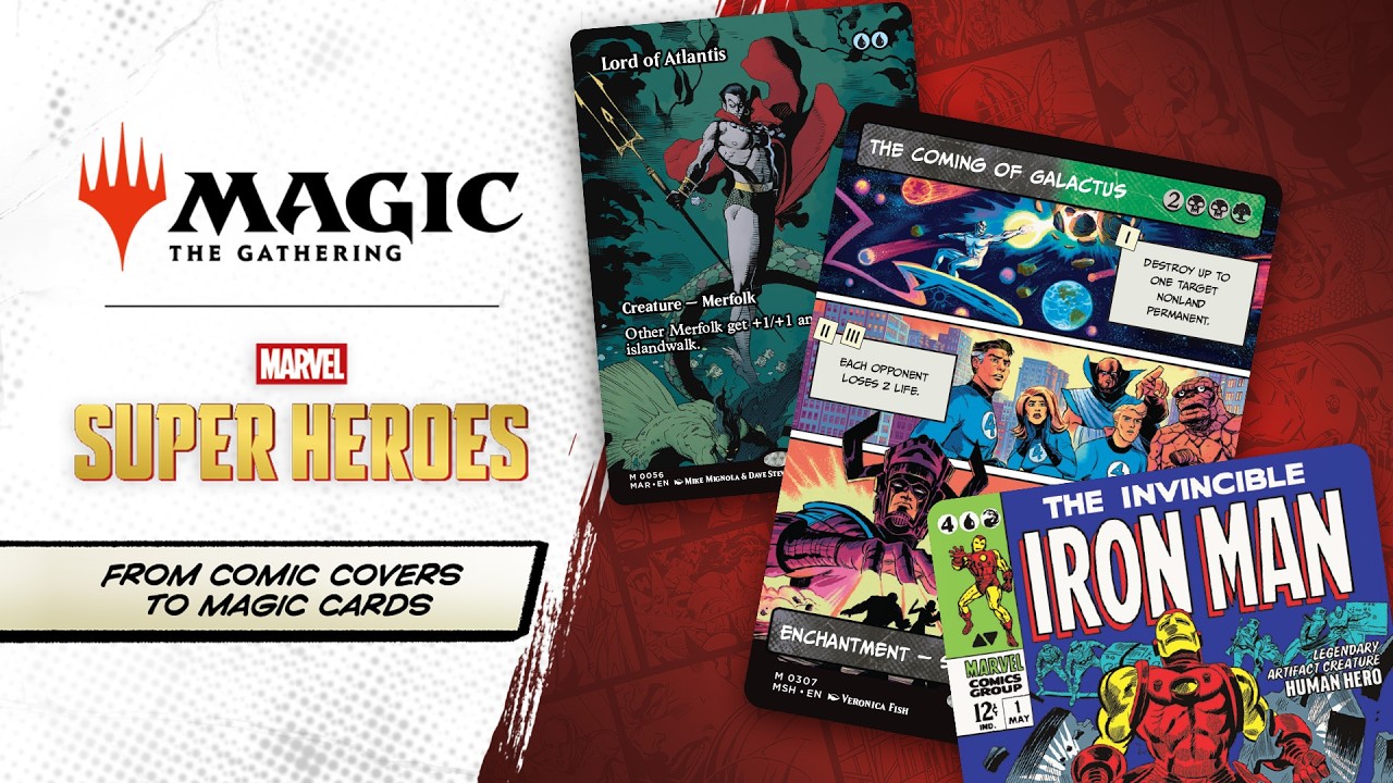 From Comic Covers to Magic Cards - Magic: The Gathering | Marvel Super Heroes