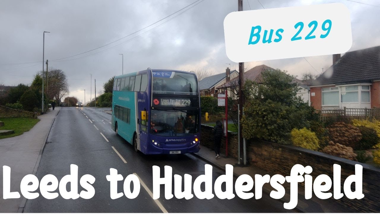 Second attempt | Bus 229 Leeds City Bus Station to Huddersfield Bus Station | December 2024