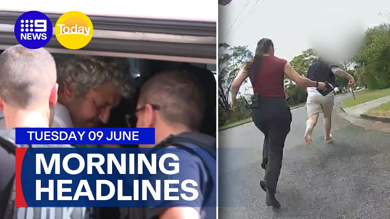 One of Australia's most wanted men in Greek jail; 16 charged over meth trafficking | 9News Australia