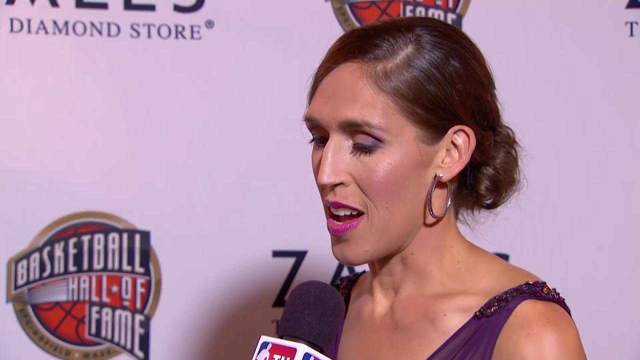 Hall Of Fame Ceremony: Rebecca Lobo Interview || NBA || Sep, 8th 2017