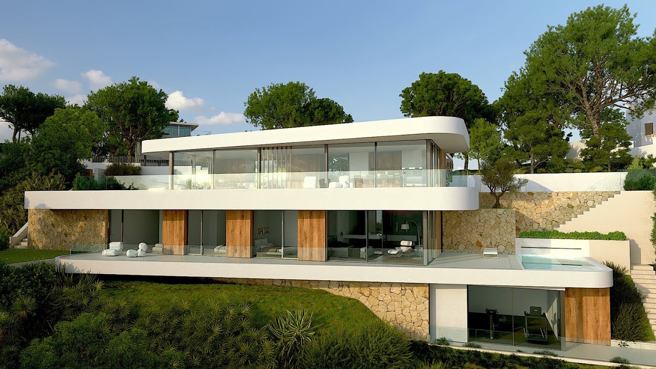 Villa moderne de luxe ✅ a vendre a Moraira Espagne