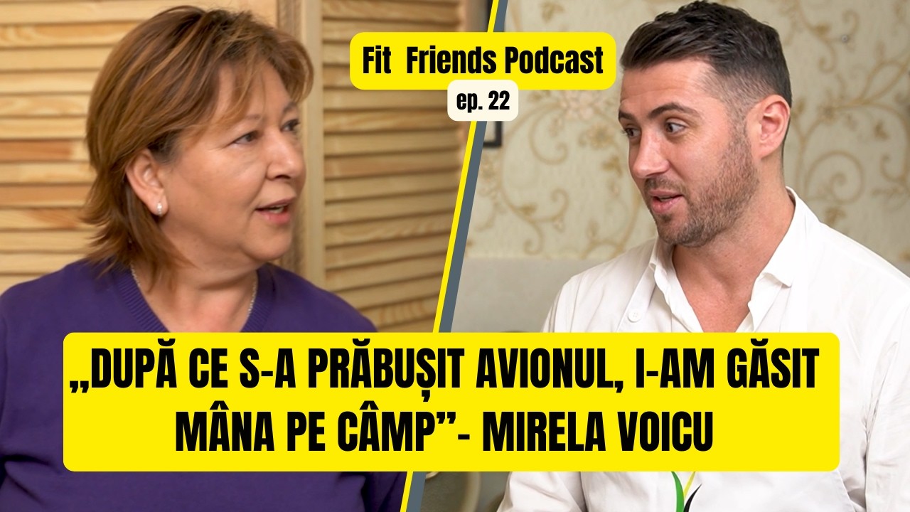 Mirela Voicu. Între jurnalism și pasiunea pentru gătit | Fit Friends Ep. 22