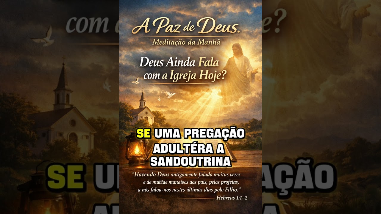 Deus ainda fala com a igreja hoje?