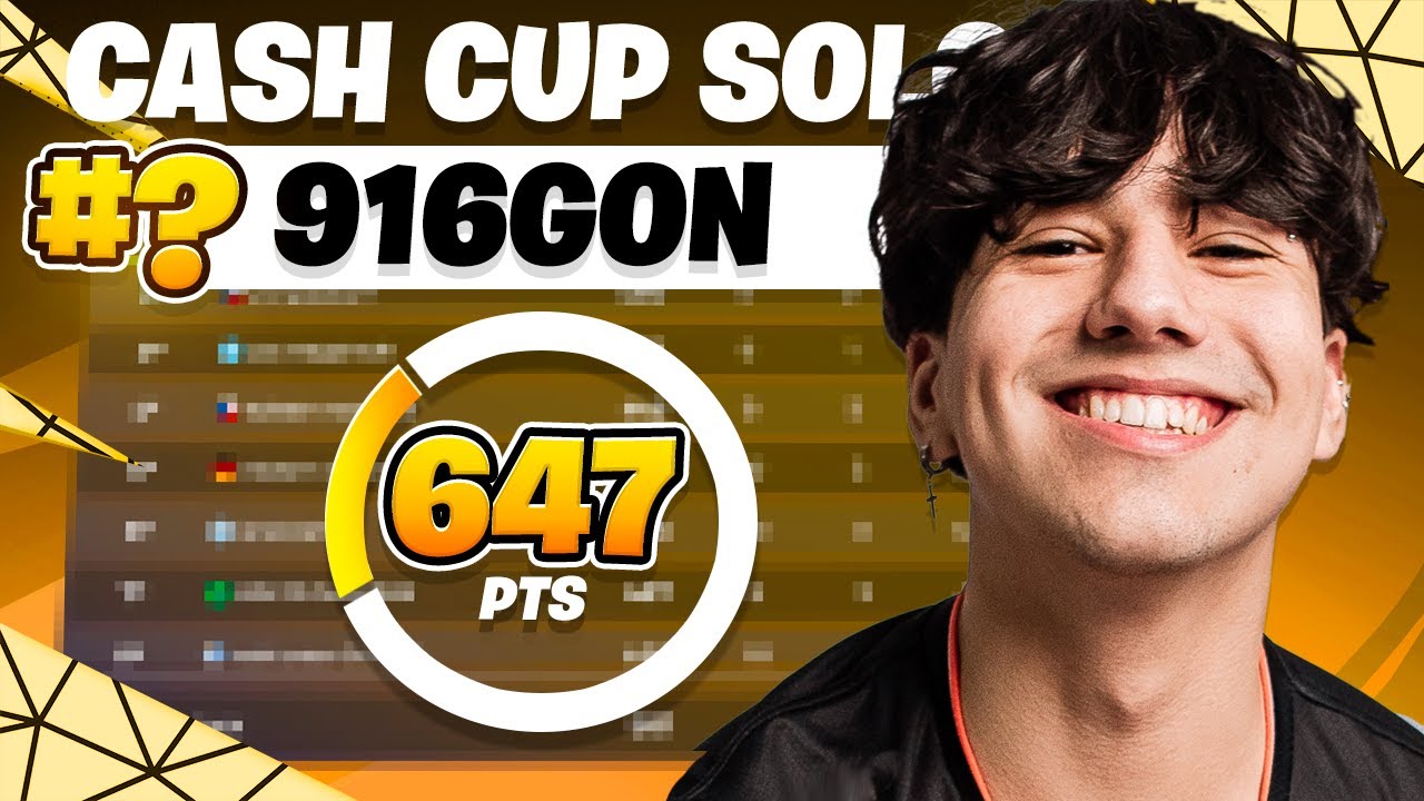 GON PASSOU PRA FINAL DA CASH CUP SOLO!