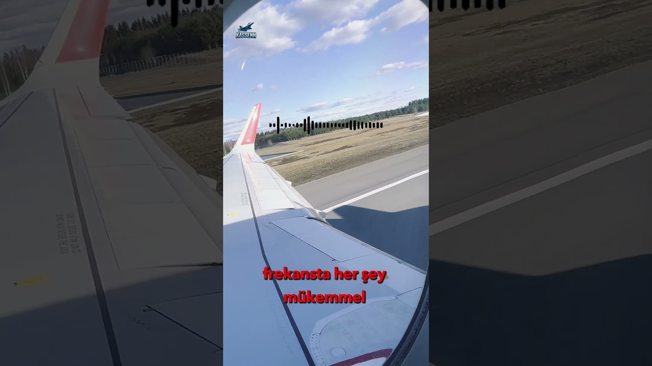 Pistte Ara&ccedil; Varken İniş Yapan Pilot!
