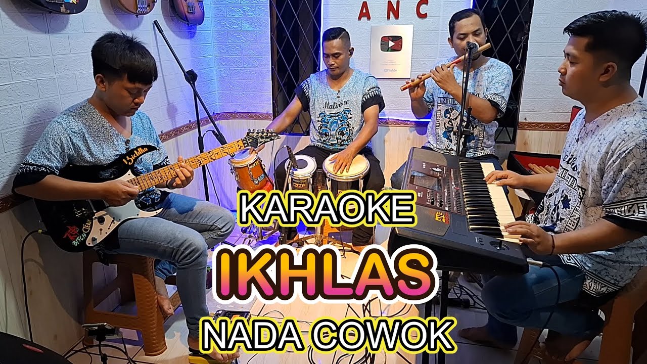 IKHLAS KARAOKE NADA COWOK RITA SUGIARTO