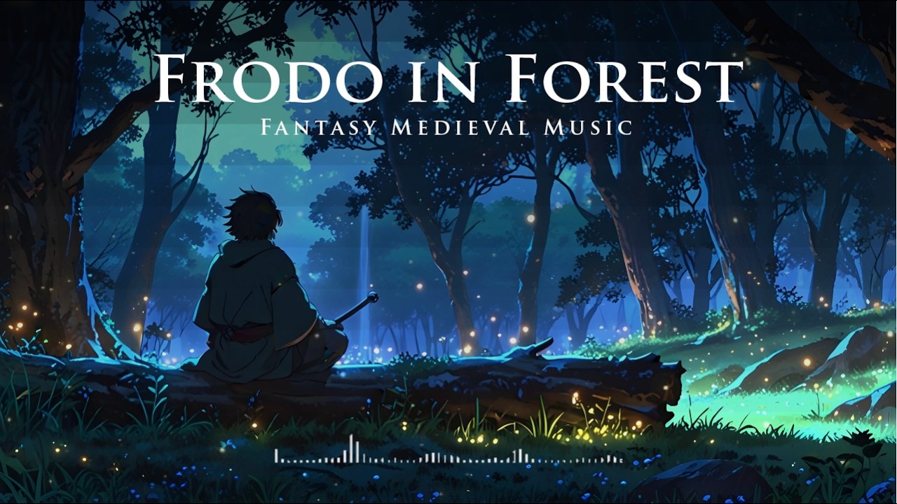 Frodo Journey in the Forest | Medieval Music Magical Melodies for Focus and Relaxation