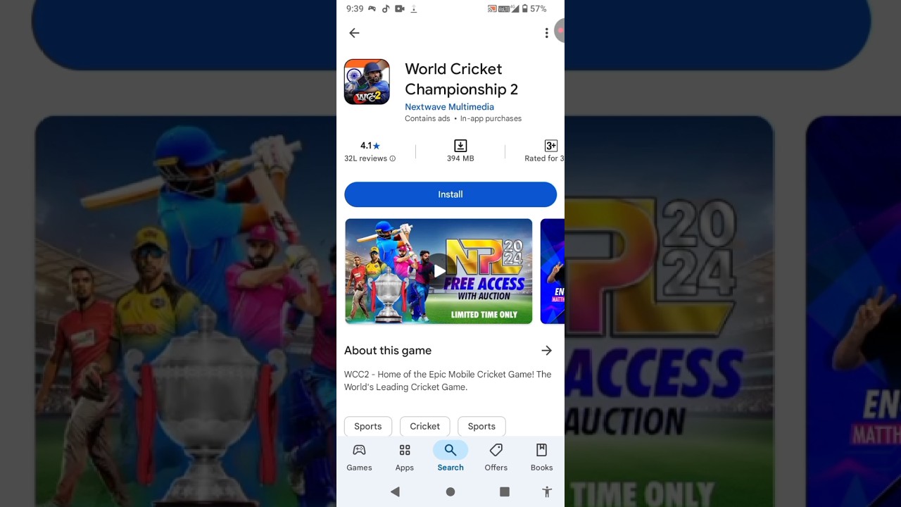 IPL match wala game download #gaming #download @Cryak.2
