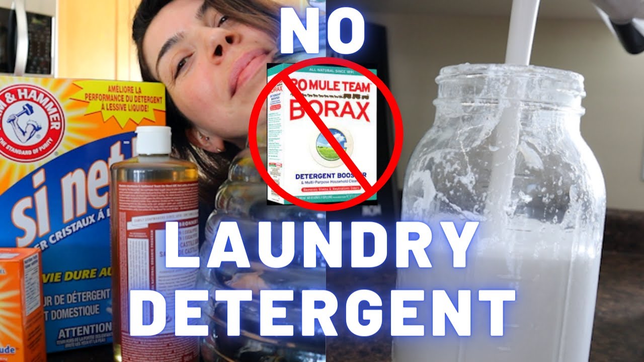 DIY Liquid Laundry Soap | No grating | NO BORAX | all natural homemade laundry detergent | LOW WASTE