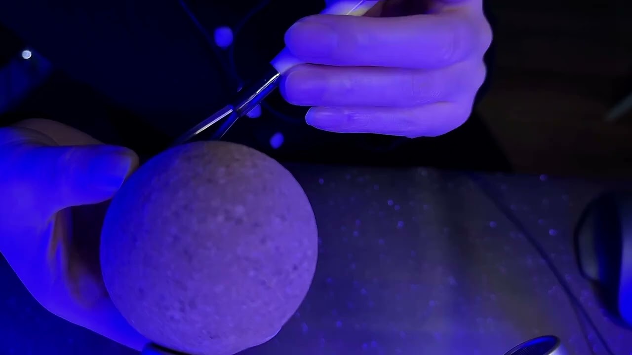 #纳德#The immersive sleep aid video features the trigger sound of a cork ball close to your
