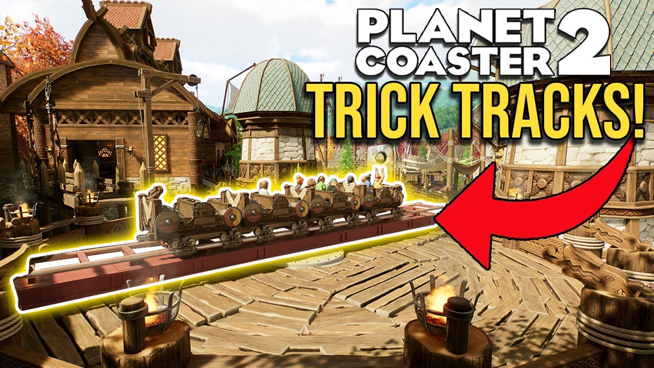 Viking PARK Coasters with Trick Tracks!: Planet Coaster 2