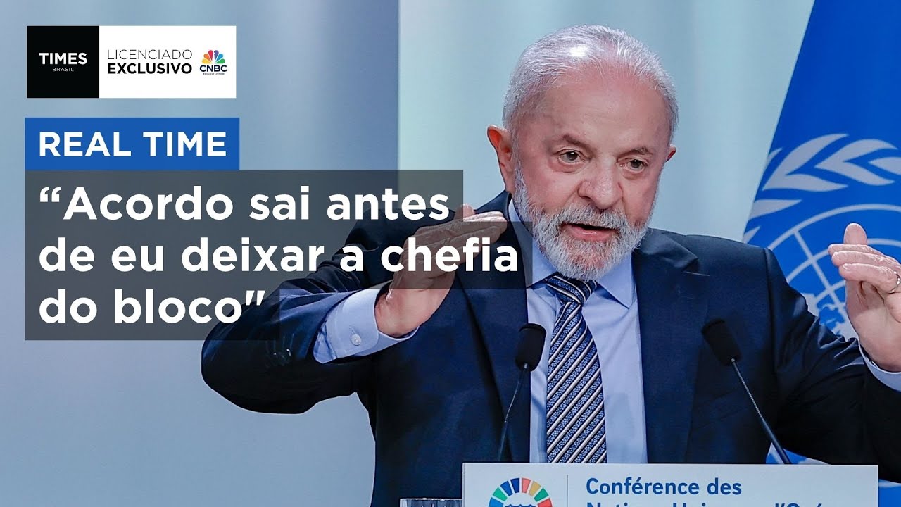 Lula diz que acordo UE-Mercosul será resposta ao protecionismo