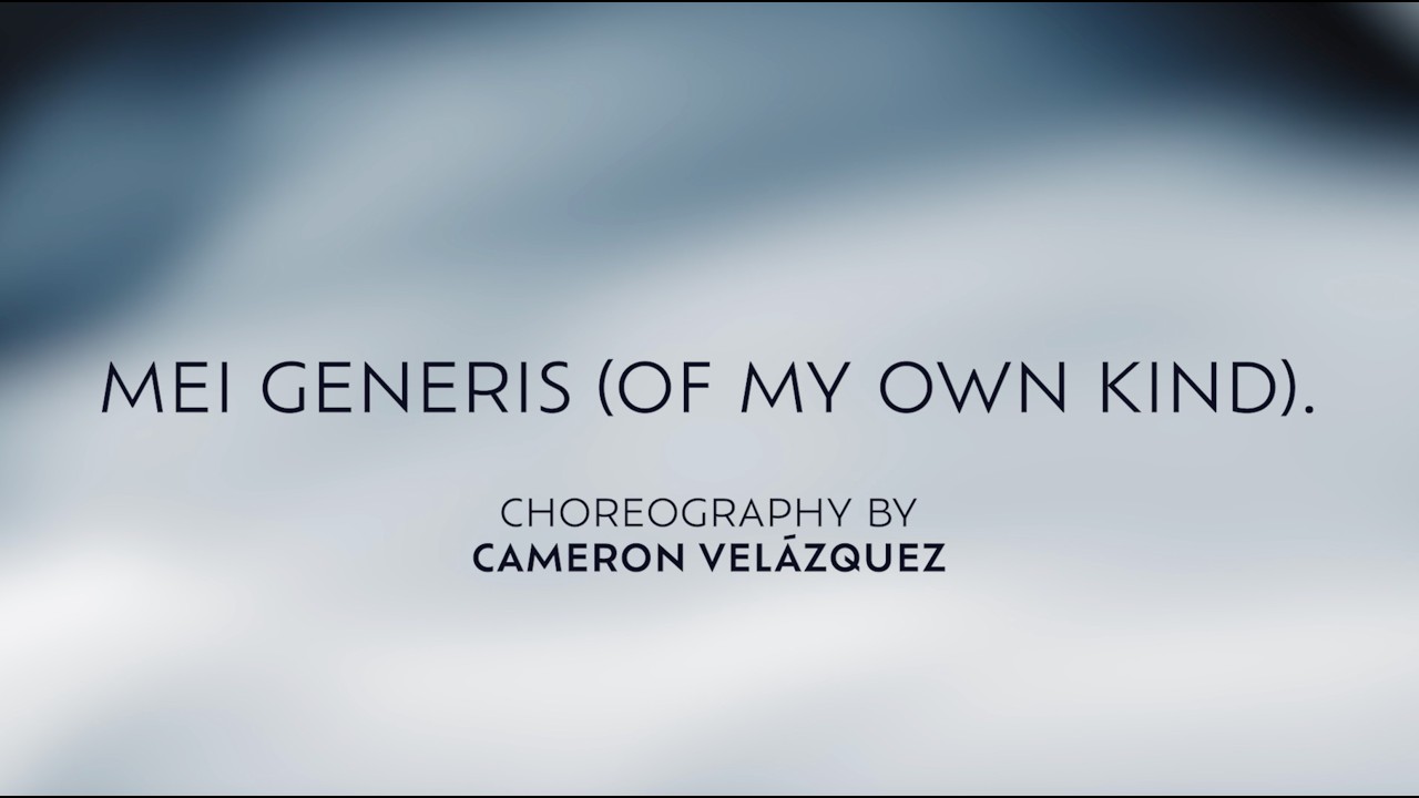 mei generis (of my own kind). | Grossmont College Dance Department Student Choreography
