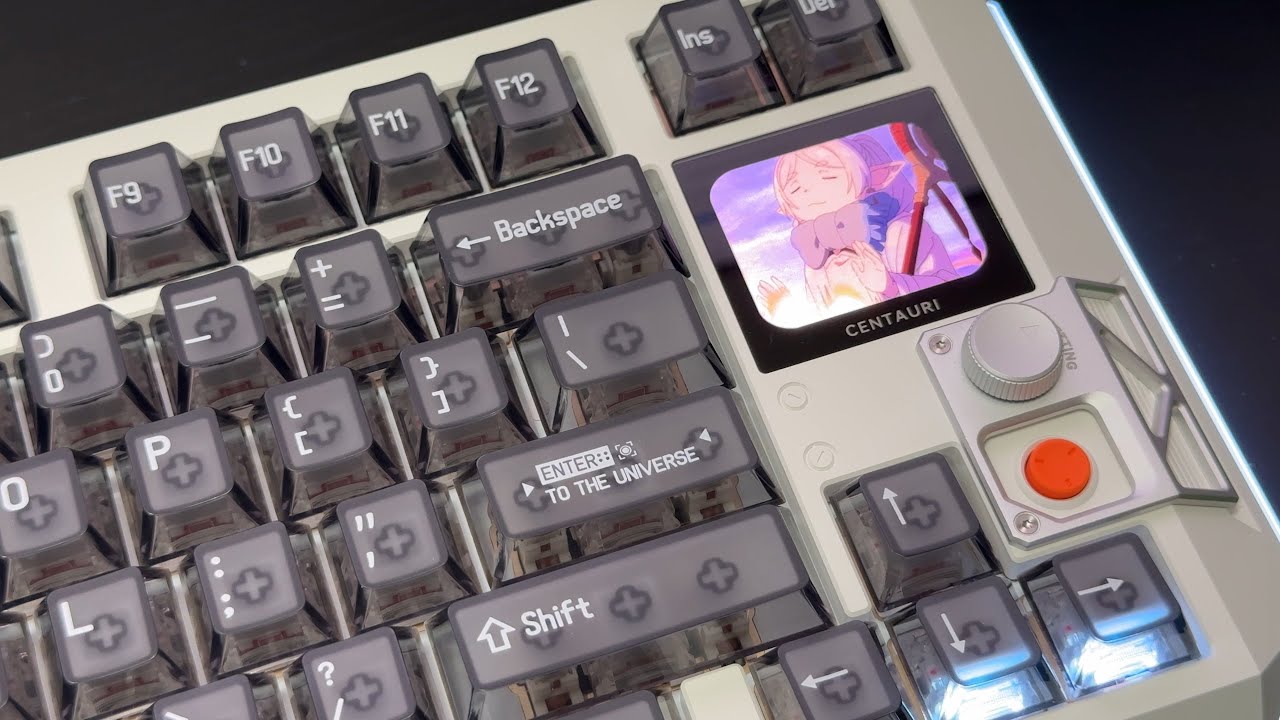 OLED-экран + клавиатура с эффектом Холла! | Обзор MelGeek Centauri