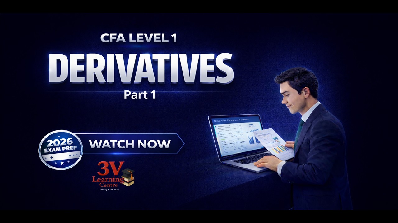 Derivatives Pt. 1: Instruments, Market Features & Forward Commitments Explained | 3V Learning Centre