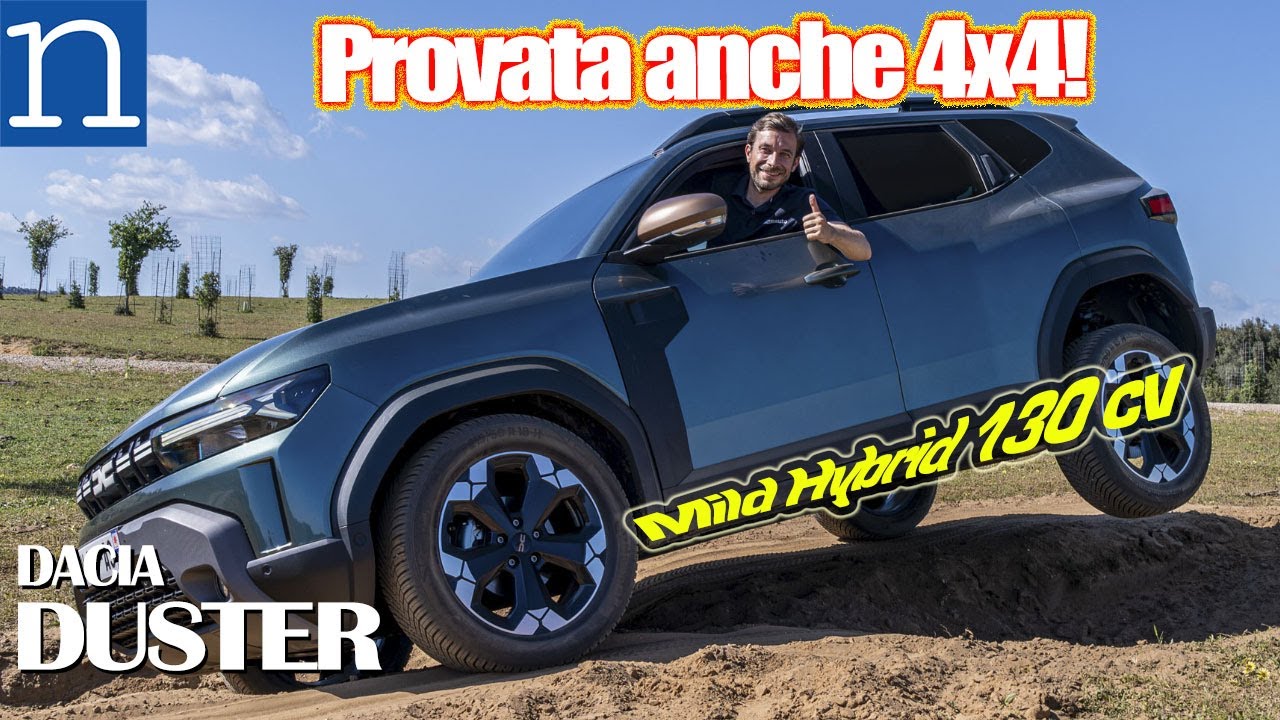 DACIA DUSTER 2024 | Prova della Mild Hybrid 130 cv anche 4x4, meglio del diesel?