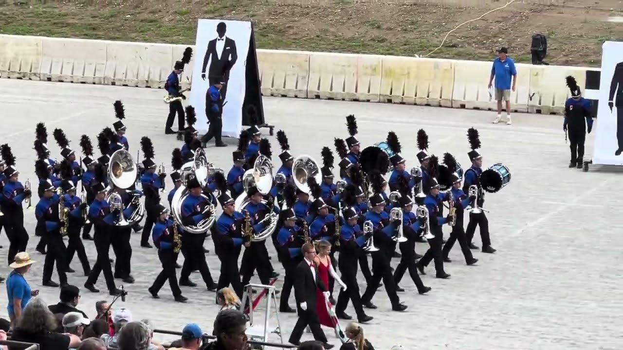 Jay County Marching Patriots at State Fair 2024 - Day Show