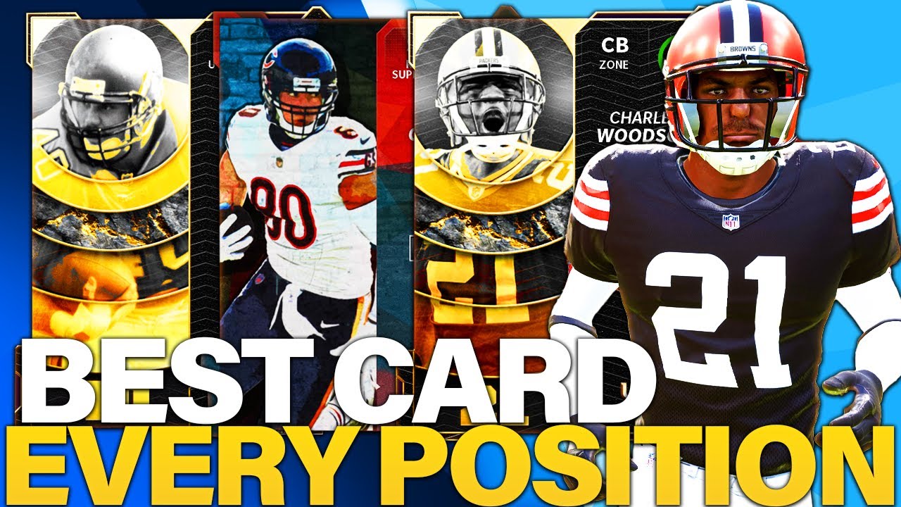 BEST CARD IN EVERY POSITION IN MADDEN 22 ULTIMATE TEAM!