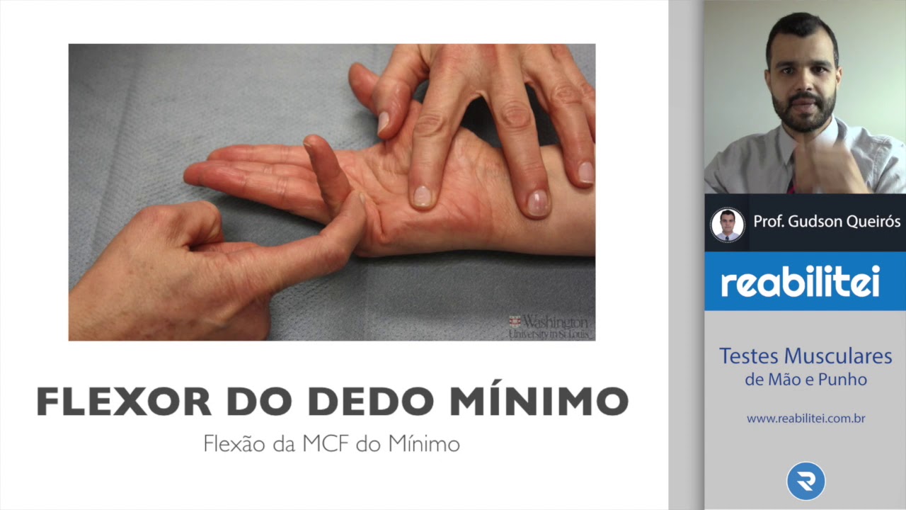 Testes Musculares de Punho e Mão - Reabilitei