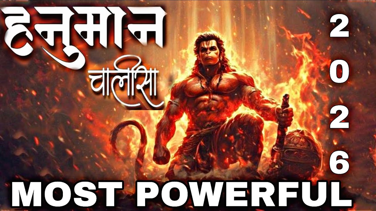 श्री हनुमान चालीसा | संकट नाशक पाठ Hanuman chalisa #hanumanchalisa #newsong #Bhajan #HindiBhajan