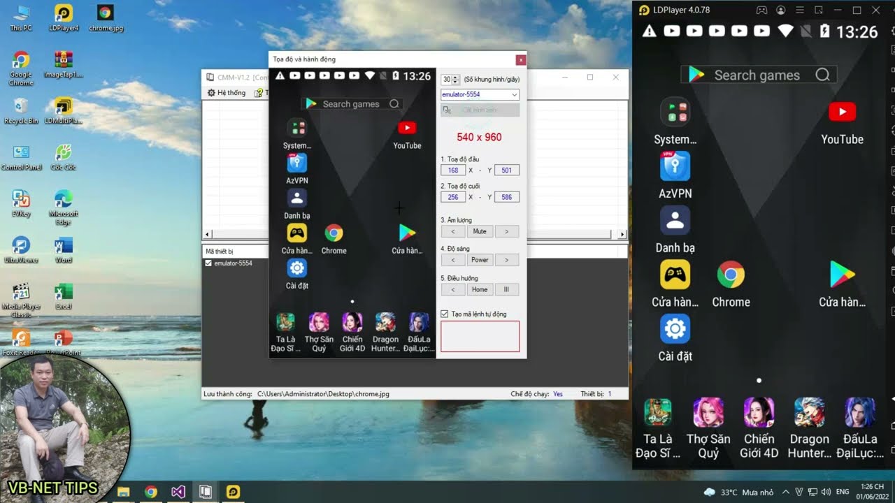 Crop image, search and click image in adb driver | VB-NET TIPS