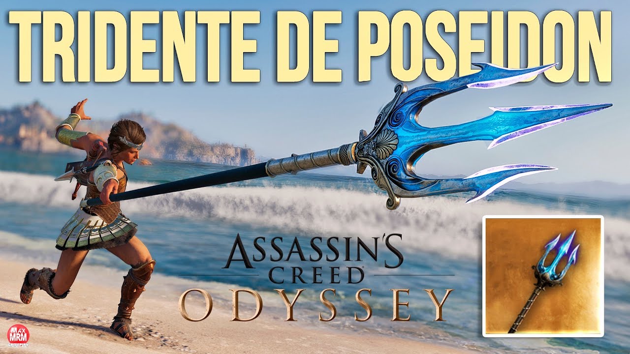 ASSASSIN'S CREED ODYSSEY - COMO PEGAR O TRIDENTE DE POSEIDON QUE DÁ FÔLEGO INFINITO