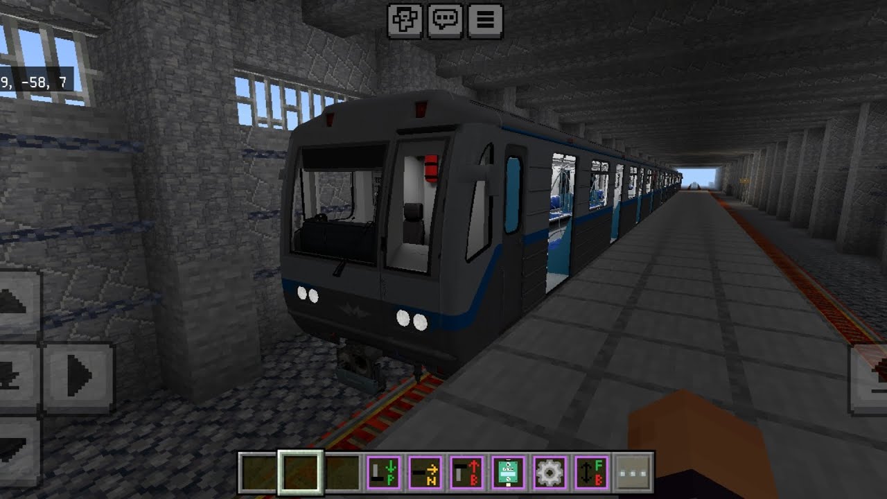 Metropack BE поездка по метро карте СПб 81-717.6 Парнас-Купчино Глазами Машиниста