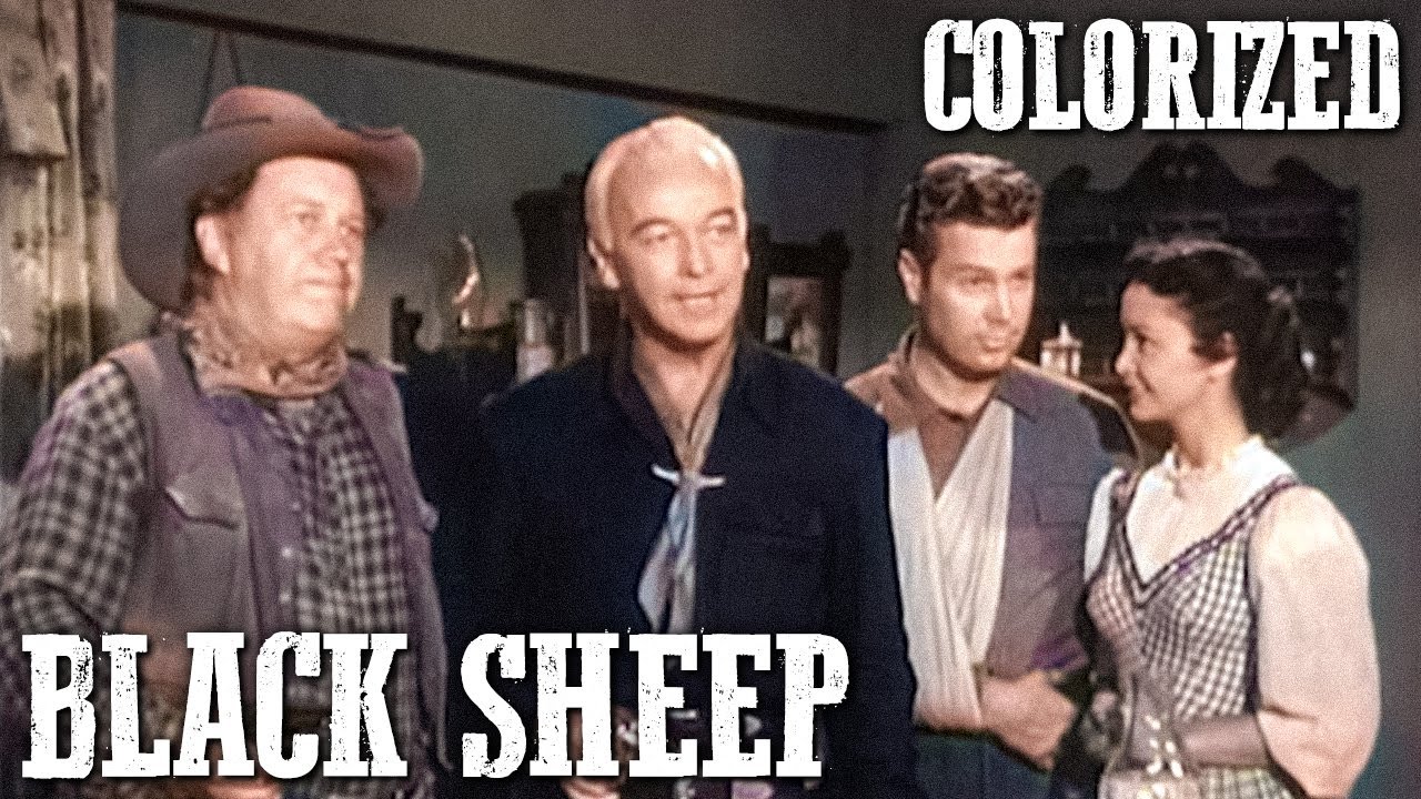 Hopalong Cassidy - Black Sheep | EP25 | COLORIZED | Cowboy Western Series