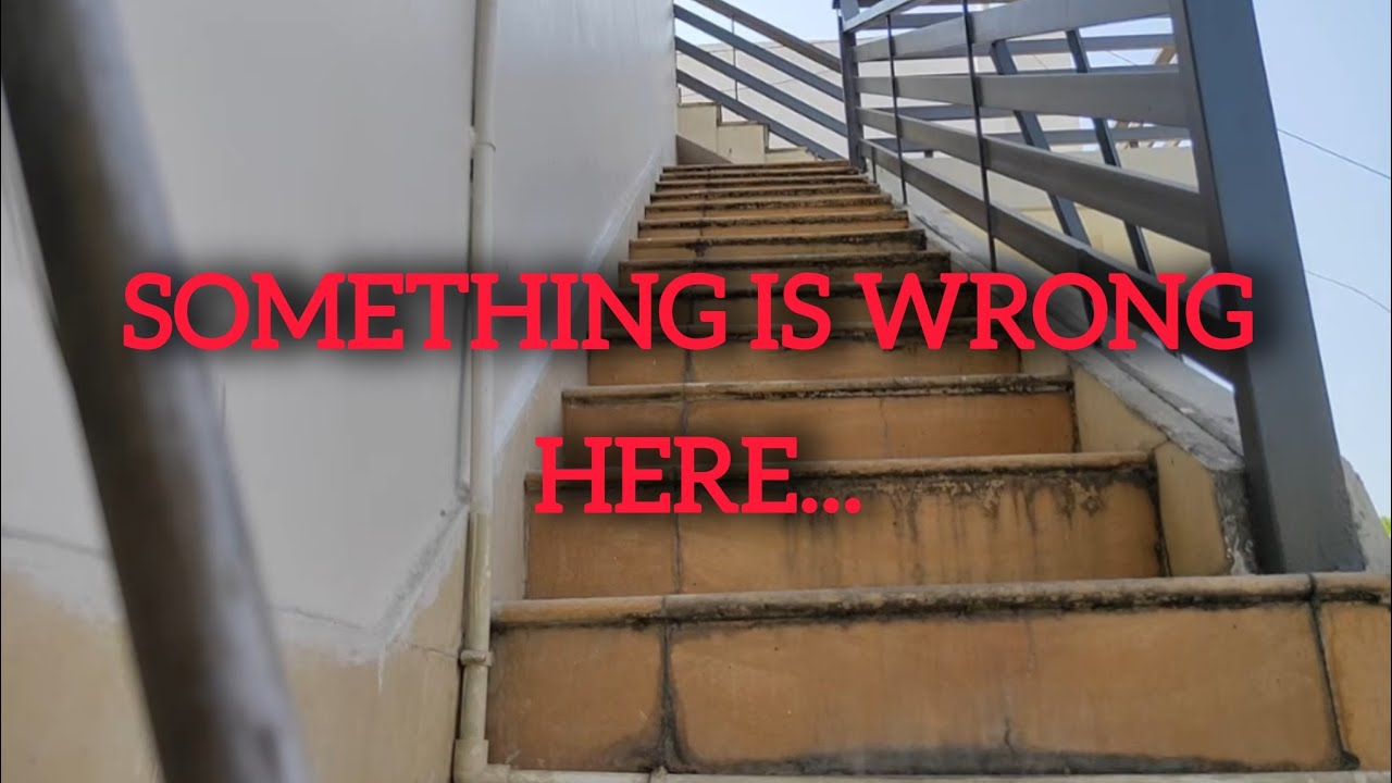 Something Is Wrong Here| Authentic Site 3 Abandoned Terrace| Real Sound | #liminal #authenticliminal