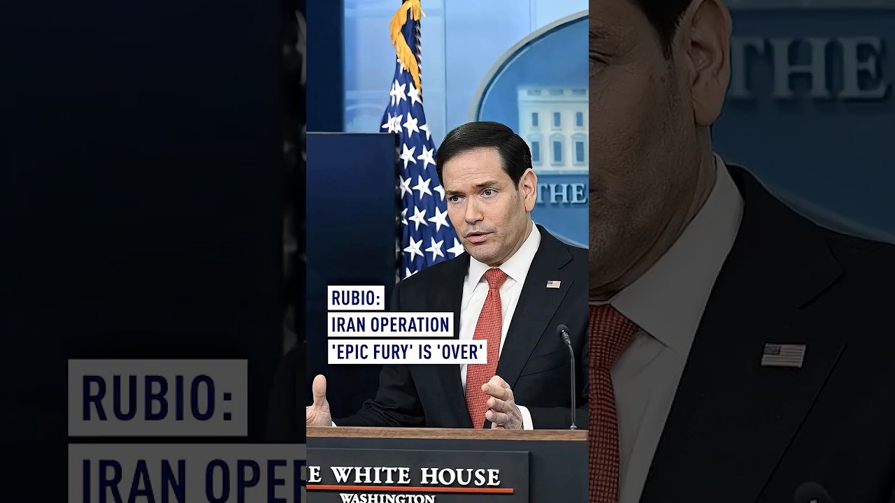 Rubio: Iran operation &lsquo;Epic Fury&rsquo; is &lsquo;over&rsquo;