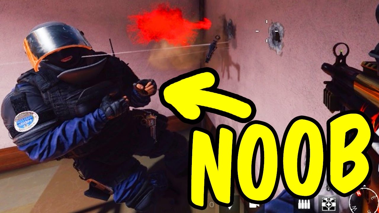 A Noob's Road to Glory - Rainbow Six Siege Funny Moments & Epic Stuff