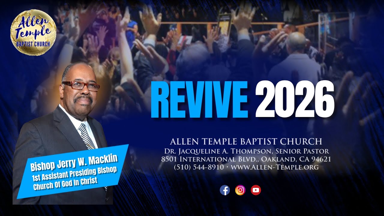 January 14, 2026 – Revive 2026 with Bishop J.W. Macklin