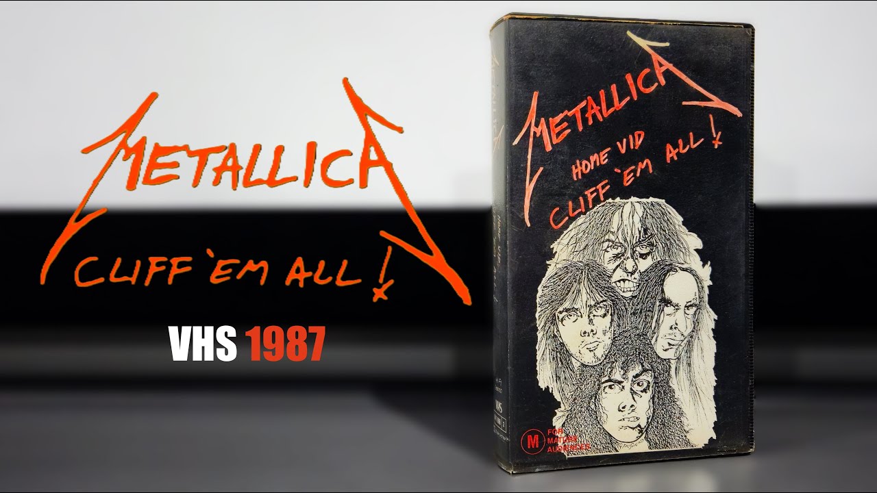 Metallica &ndash; Home Vid Cliff 'Em All (VHS, 1987)