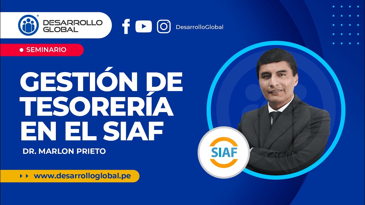 Gestión de Tesorería en el SIAF