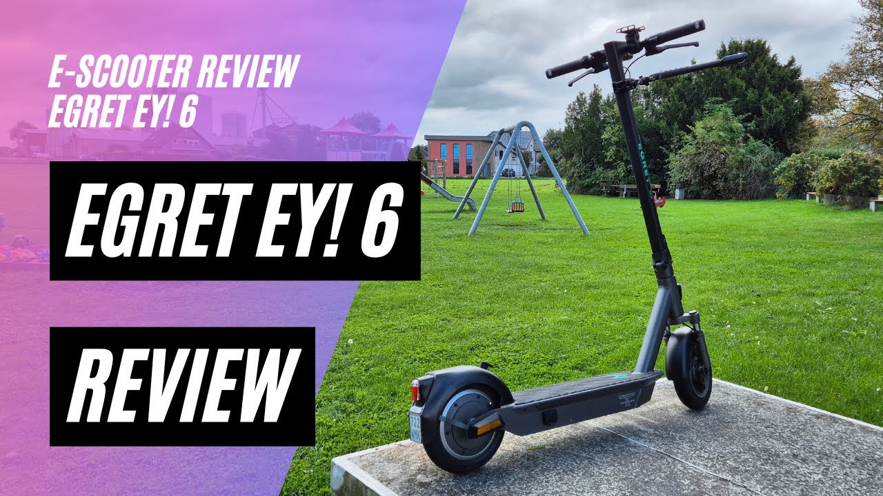 🛴 Egret Ey! 6 🔍 Review (48V; 15,3AH; 450W)