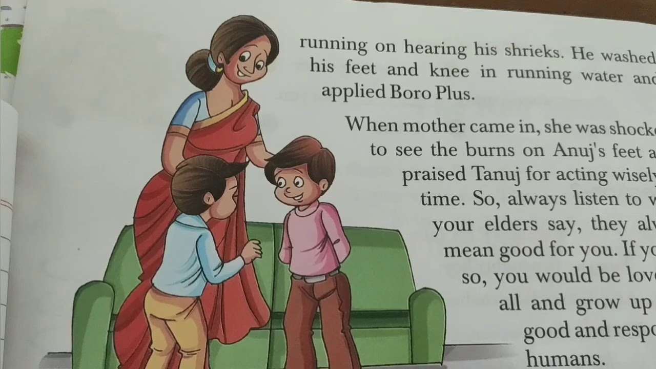 CLASS-1st / Moral Science Chapter-1 ( Listen To Your Elders ) Book Reading