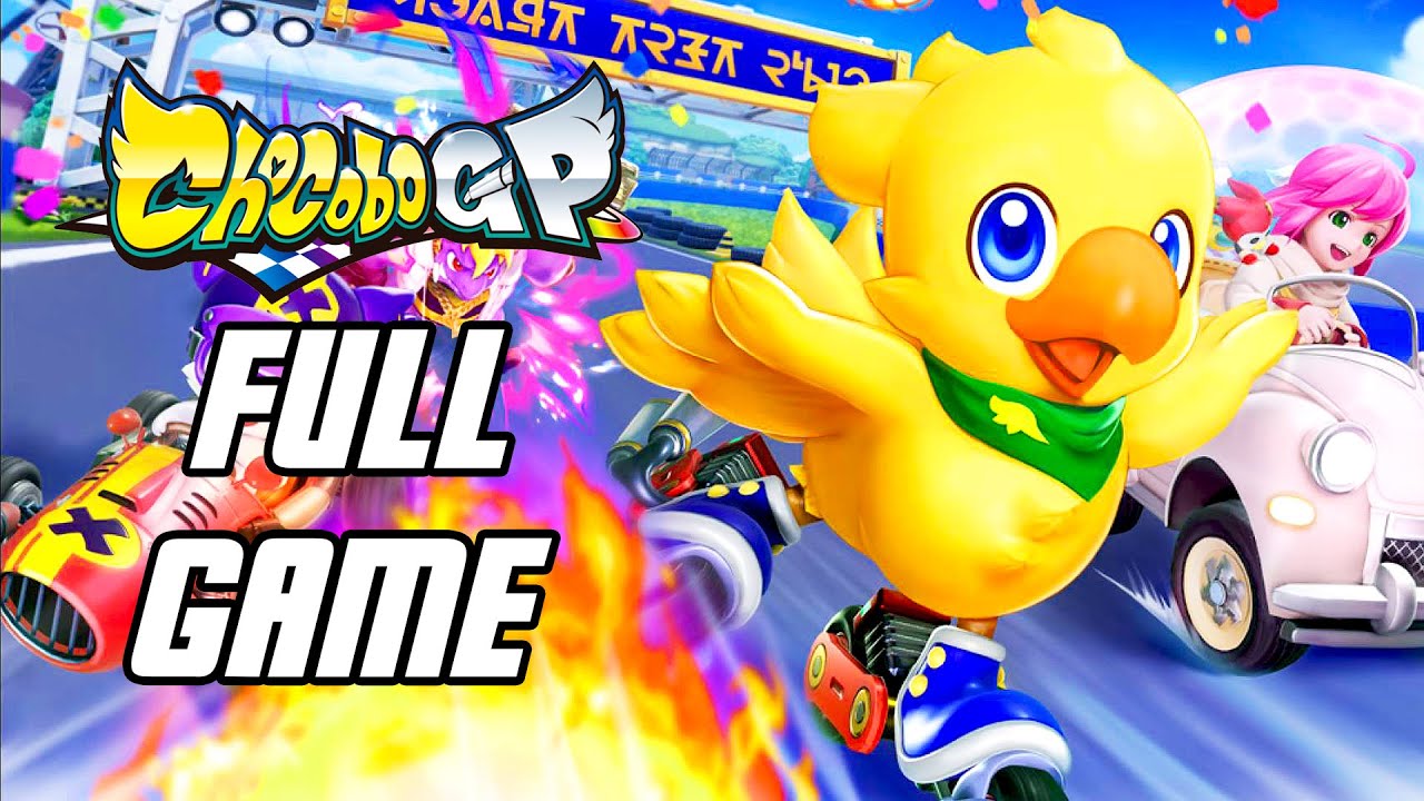Chocobo GP - Full Game Walkthrough Gameplay