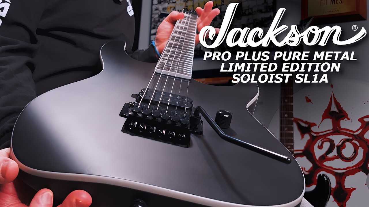 Обзор: Новая лимитированная серия Jackson Pure Metal Soloist