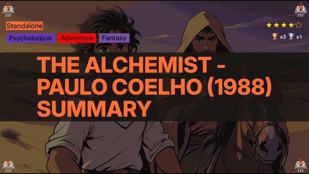 The Alchemist - Paulo Coelho (1988) Summary - 3.92 ⭐️