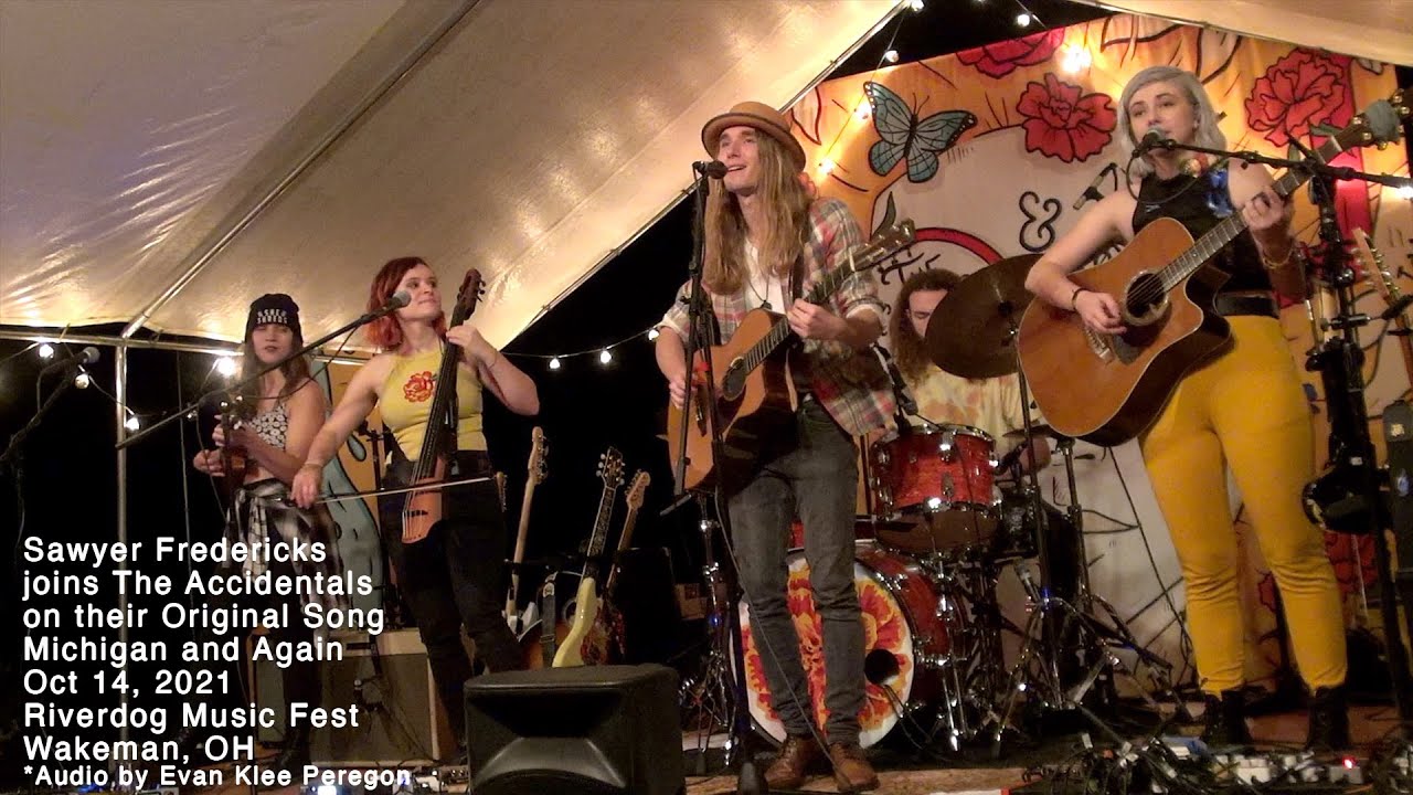 Sawyer Fredericks joins The Accidentals on their Original Song Michigan and Again Oct 14, 2021