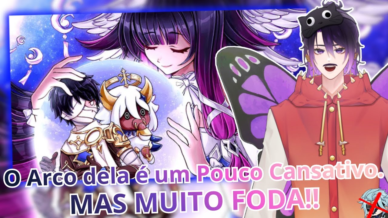Brabuleta Reage a ESSE FOI O MELHOR ARCO DO GENSHIN IMPACT do Matheusu!!